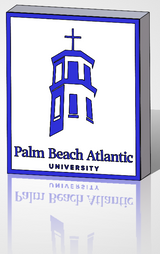 Palm Beach Atlantic University Light Box PBA Marlins – Tower Logo Edition